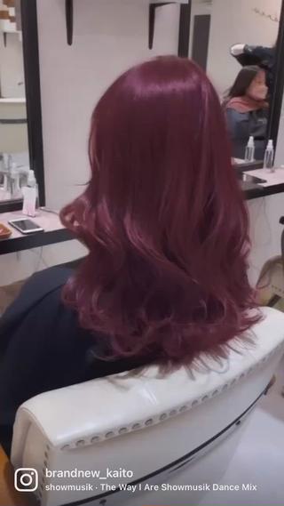 ロング カラー パーマ 本店店長☆ 前原海翔のヘアスタイル