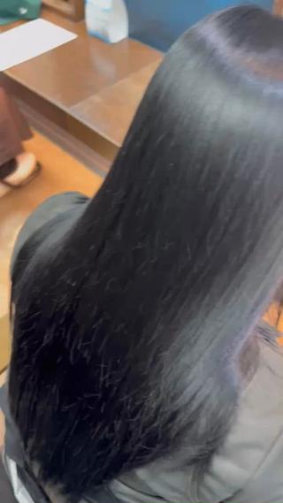 冬の乾燥した髪に️ 