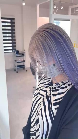ロング カラー 加藤 佑二のヘアスタイル