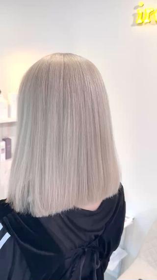 ミディアム カラー 加藤 佑二のヘアスタイル