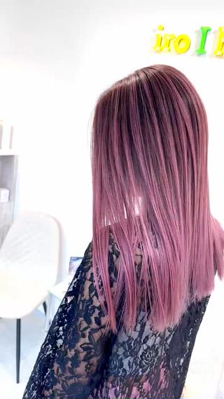 ロング カラー 加藤 佑二のヘアスタイル