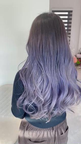 ロング カラー 加藤 佑二のヘアスタイル