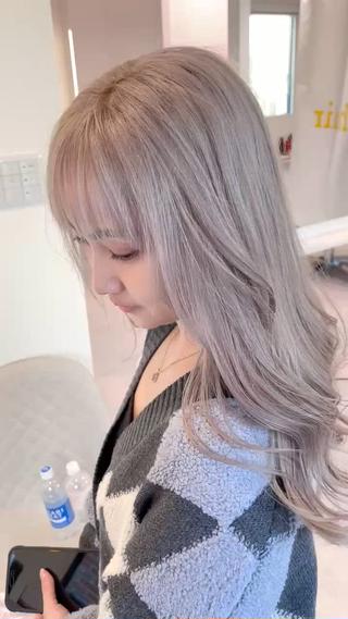 ロング カラー 加藤 佑二のヘアスタイル