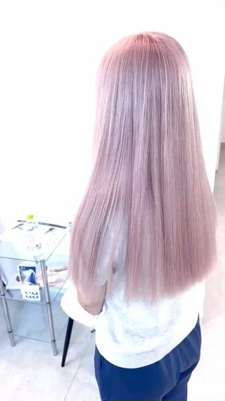 ロング カラー 加藤 佑二のヘアスタイル