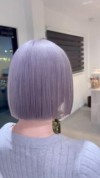 ショート カラー 加藤 佑二のヘアスタイル