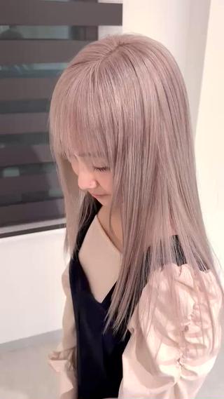 ロング カラー 加藤 佑二のヘアスタイル