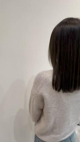セミロング カラー ヘアアレンジ 山田 真緒のヘアスタイル