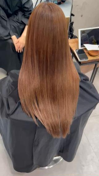 ミディアム カラー ヘアアレンジ TATSUYA アートディレクターのヘアスタイル