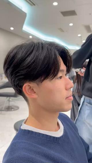 パーマ メンズ 🐺メンズパーマ 特化　あさひ🐺のヘアスタイル