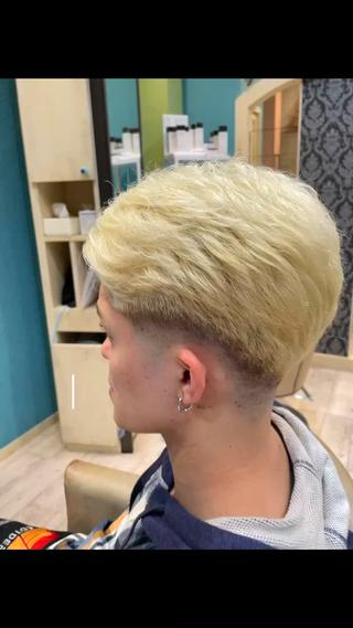 ショート カラー メンズ Suzuki Atsushiのヘアスタイル