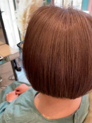 【気に入って頂いたスタイルは、ブックマークをしてご提示ください】(天白/ショートカット/ショートボブ/ショートヘア/白髪ぼかし/白髪染め/ダブルカラー/ハイライト/インナーカラー/イヤリングカラー/髪質改善トリートメント/縮毛矯正/塩釜口) 