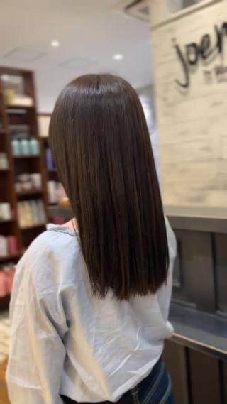 セミロング Un ami shibuya所属・平居 舞白のヘアスタイル