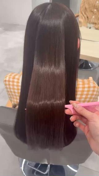 ロング Un ami shibuya所属・平居 舞白のヘアスタイル