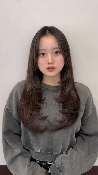 ロング 梅田/髪質改善× 艶カラー💎miyuのヘアスタイル