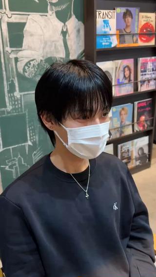 韓国風シースルーマッシュ 