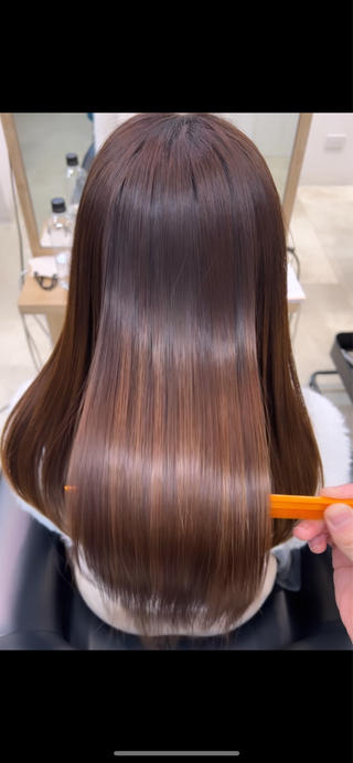 ロング 八木 子龍のヘアスタイル