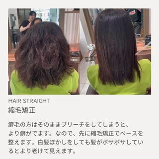 ミディアム 🇰🇷韓国ヘア★ 副店長.쿠리타⭐︎のヘアスタイル