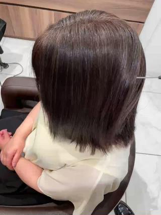 ショート カラー ヘアアレンジ 🇰🇷韓国ヘア★ 副店長.쿠리타⭐︎のヘアスタイル