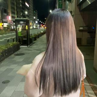 ロング カラー 🇰🇷韓国ヘア★ 副店長.쿠리타⭐︎のヘアスタイル