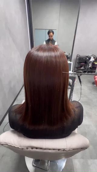 ミディアム 水田仁 【美髪髪質改善】のヘアスタイル