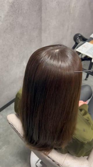 ミディアム 水田仁 【美髪髪質改善】のヘアスタイル