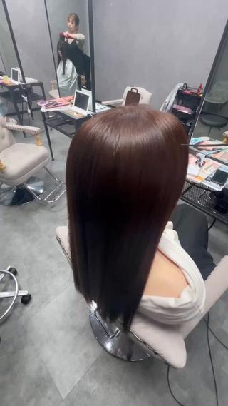 ロング 水田仁 【美髪髪質改善】のヘアスタイル