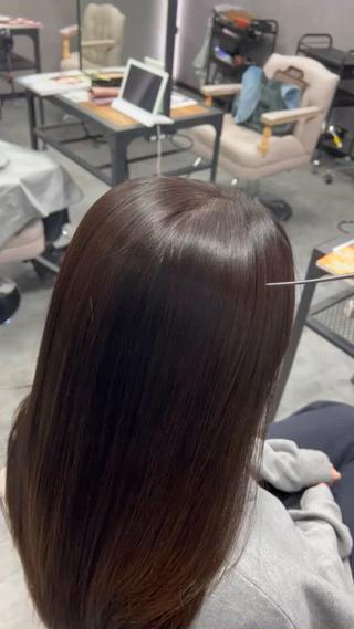 セミロング 水田仁 【美髪髪質改善】のヘアスタイル