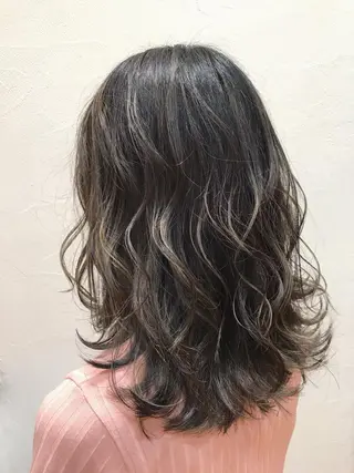 ミディアム カラー メンズカット特化柏駅 徒歩3分LOUのヘアスタイル