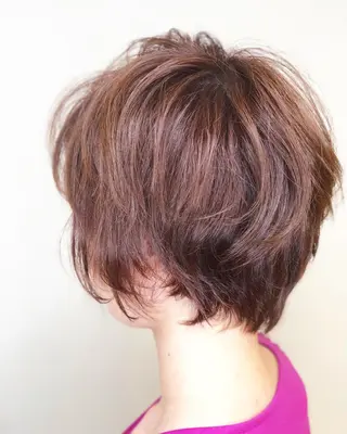 ショート ブリーチ/髪質改善 NYNY大久保のヘアスタイル