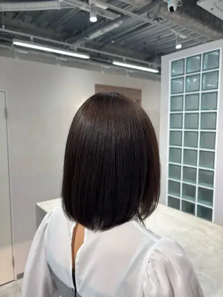 ミディアム 吉澤 愛心のヘアスタイル