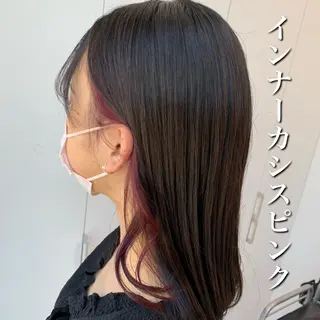セミロング カラー パーマ ヘアアレンジ メンズ キッズ ネイル マツエク・マツパ 💕トレンドうる艶髪 💕TUNE銀座のヘアスタイル