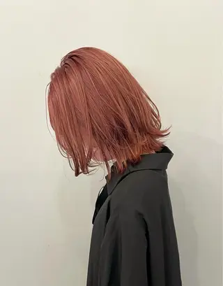 ミディアム カラー ヘアアレンジ 💐ナチュラルヘア Kroda💐のヘアスタイル