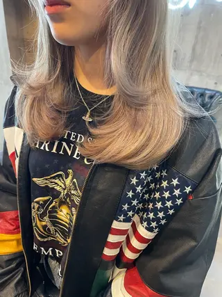 セミロング 北千住10分 肥高　壮汰のヘアスタイル