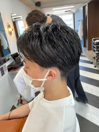 ショート メンズ 守屋 寿哉のヘアスタイル