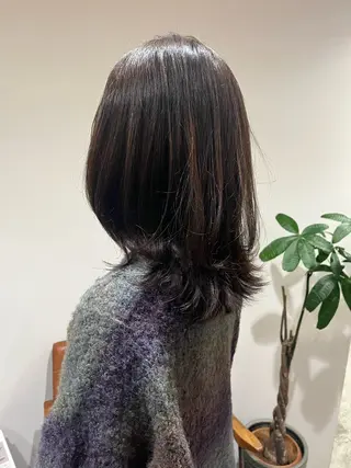 ミディアム 梅田美容室/カット /Maoのヘアスタイル