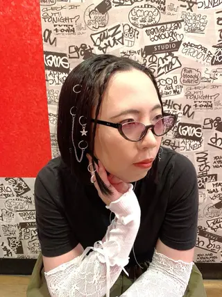 ヘアアレンジ ハイトーン /愛子のヘアスタイル