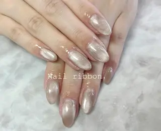 ネイル ネイルリボン 石田のネイルデザイン