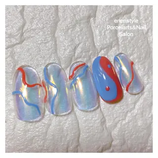 ミディアム ネイル 👑enen style👑のネイルデザイン