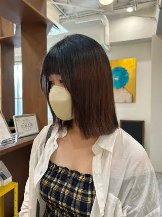 ショート 透明感カラー🪽 mioのヘアスタイル