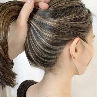 カラー レイヤーカット 湘南台/高倉航汰のヘアスタイル