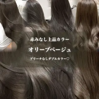 ロング カラー 淡色/ワンホンヘア 🤍MINORIのヘアスタイル