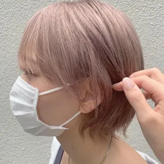 カラー ヤマダ サクラのヘアスタイル
