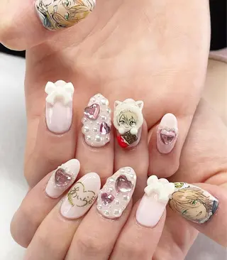 ネイル 東 千夏のネイルデザイン