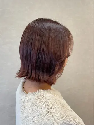 ミディアム カラー 小川 泉美のヘアスタイル