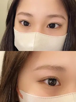 アイブロウ Hair&Make Nahoのマツエク・マツパデザイン