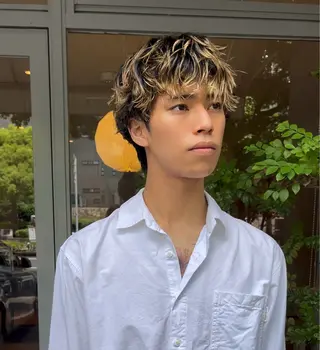 パーマ メンズ syrup所属・山田 海都のヘアスタイル
