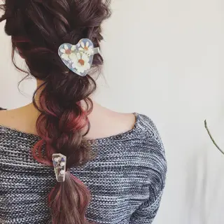 ロング ヘアアレンジ hair_mellow所属・ゴトウ ノブヒトのヘアスタイル