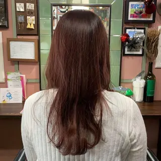 セミロング カラー chouette/ 根本優希のヘアスタイル