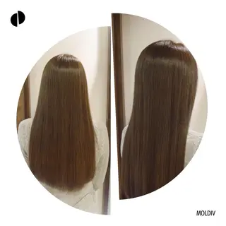 ロング カラー ✨縮毛矯正✨髪質改善 ナカシマ ユミのヘアスタイル