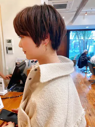 ショート カラー メンズカット特化柏駅 徒歩3分LOUのヘアスタイル